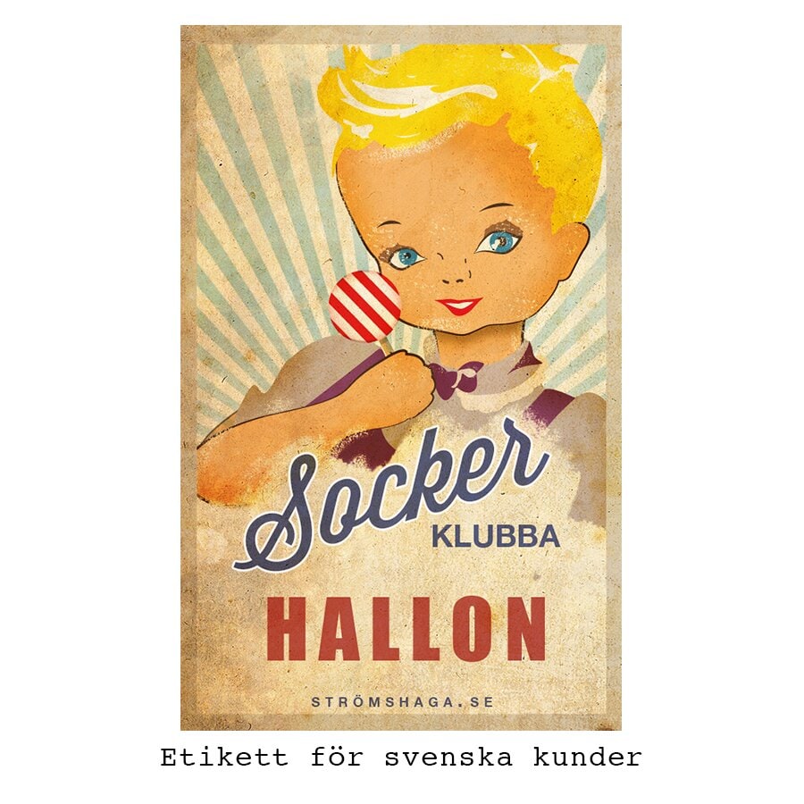 Sockerklubba Hallon