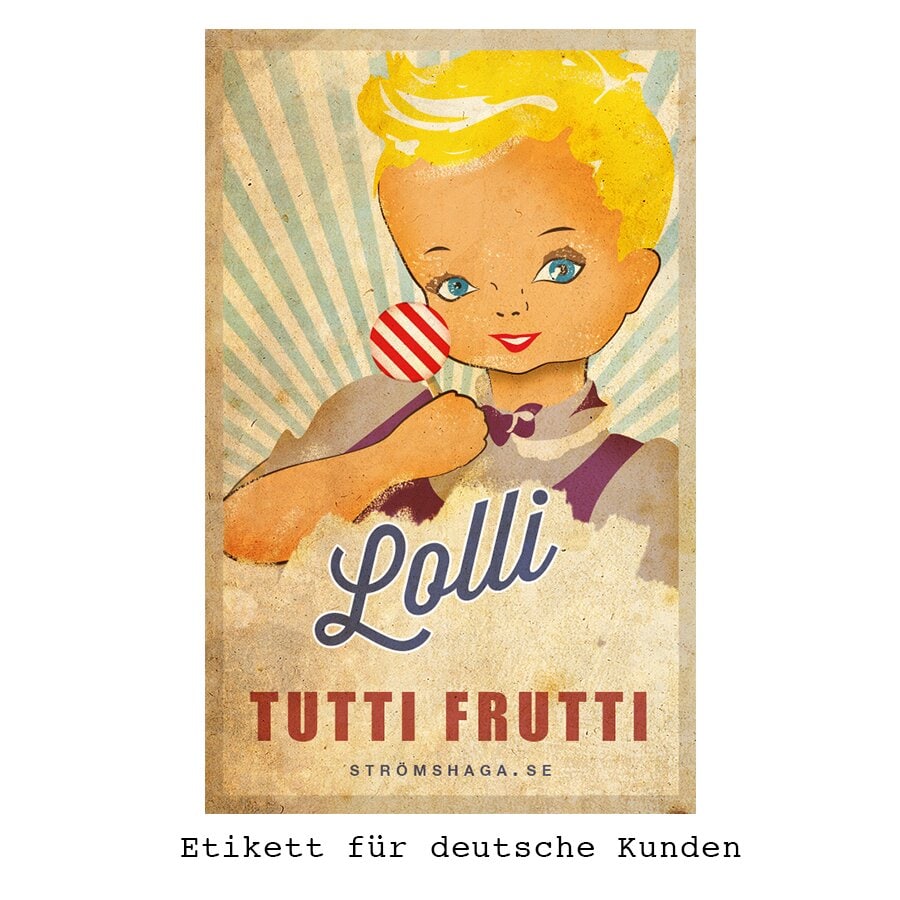 Sockerklubba Tutti Frutti