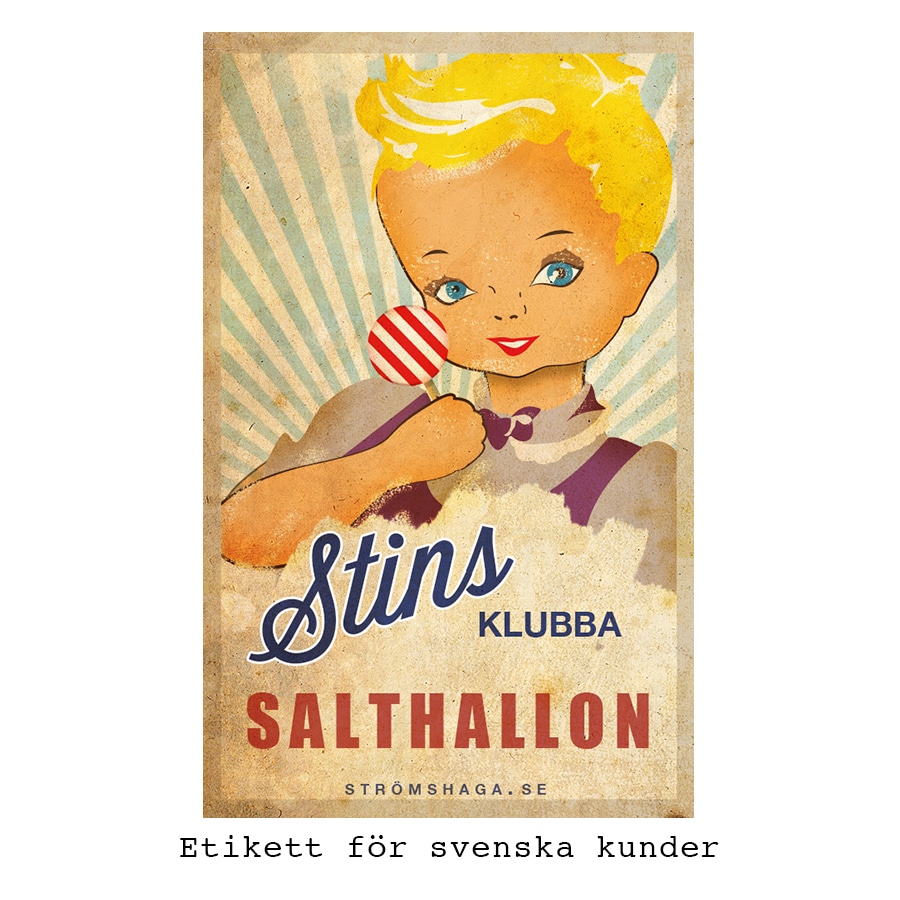 Stinsklubba Saltlakrits/Hallon
