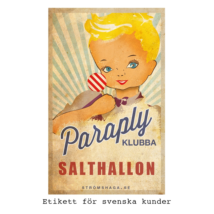 Paraplyklubba Saltlakrits/Hallon