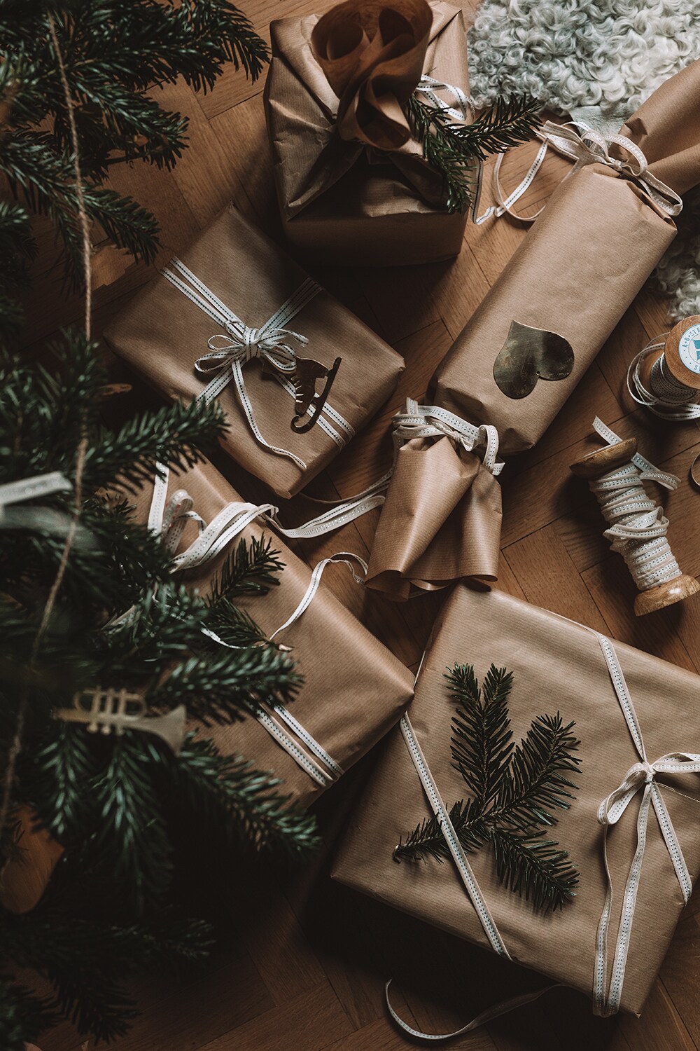 Brown Gift Wrap