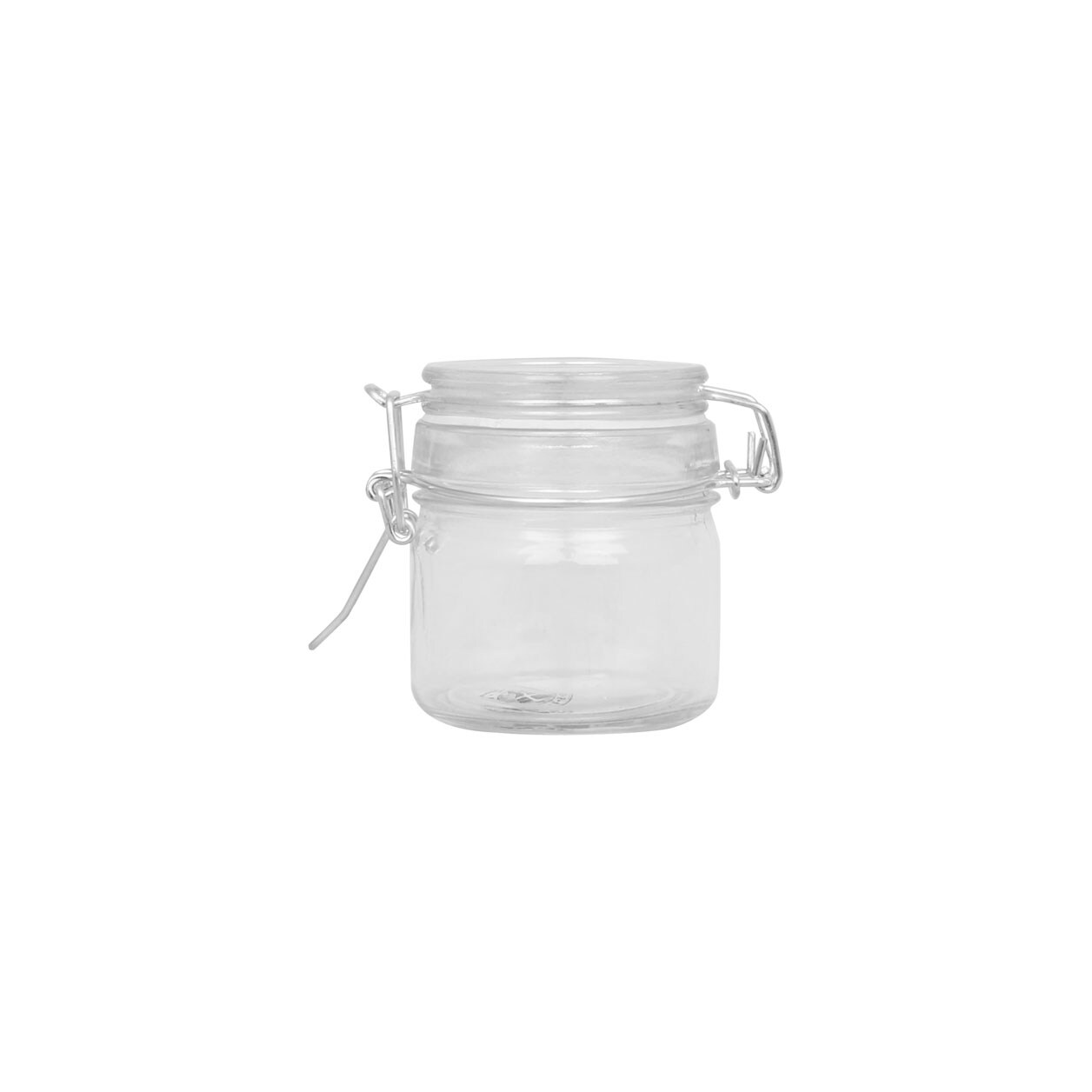 Glass Jar w. Locking Lid