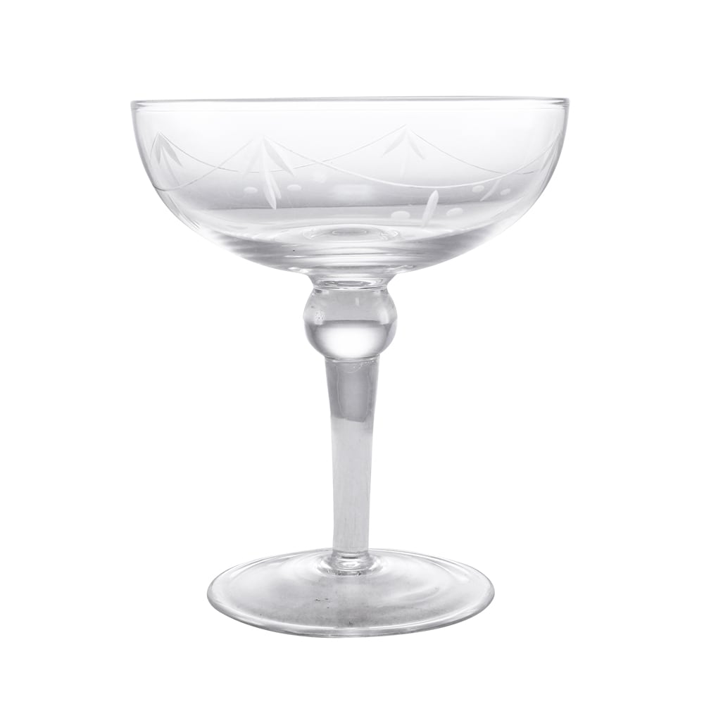 Champagne Glass Low Kerstin Str mshaga