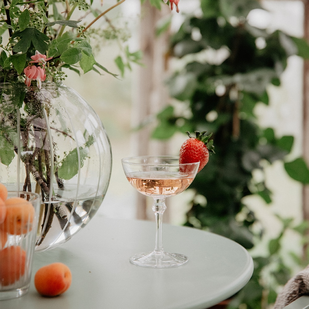 Champagneglas Lågt Kerstin