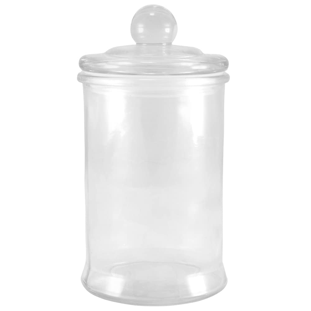 Glass Jar Straight w. Lid