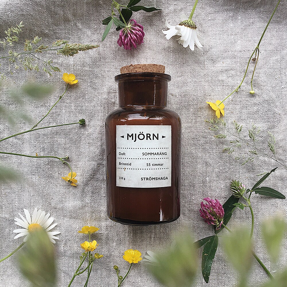 Scented Candle Mjörn Summer Meadow 210g