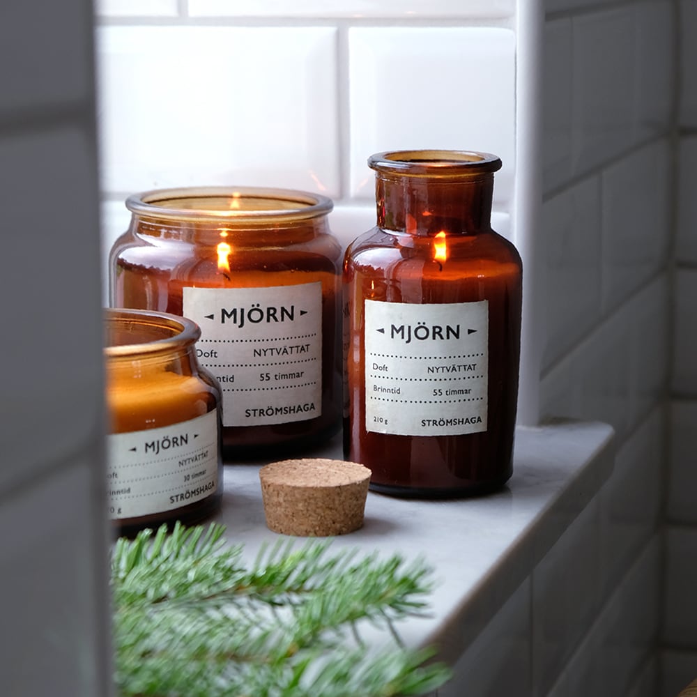 Scented Candle Mjörn Fresh Laundry 210g