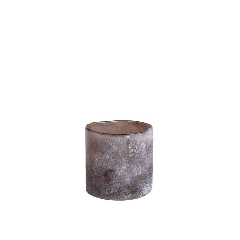 Tea Light Holder Ebba Brown Medium