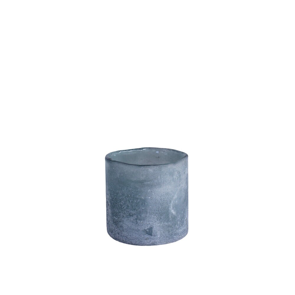 Tea Light Holder Ebba Blue Medium