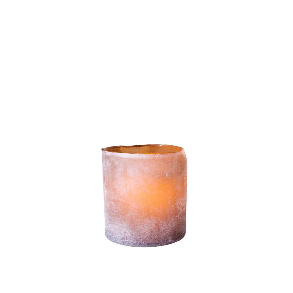 Tea Light Holder Ebba Light Brown Medium