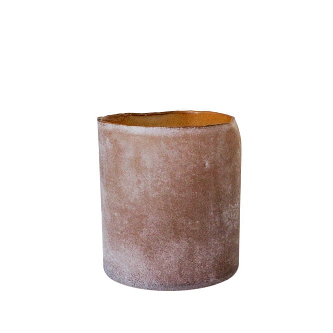 Tea Light Holder Ebba Light Brown Medium