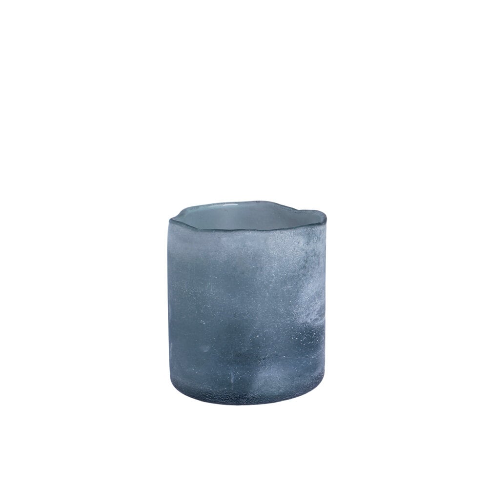 Tea Light Holder Ebba Blue Large