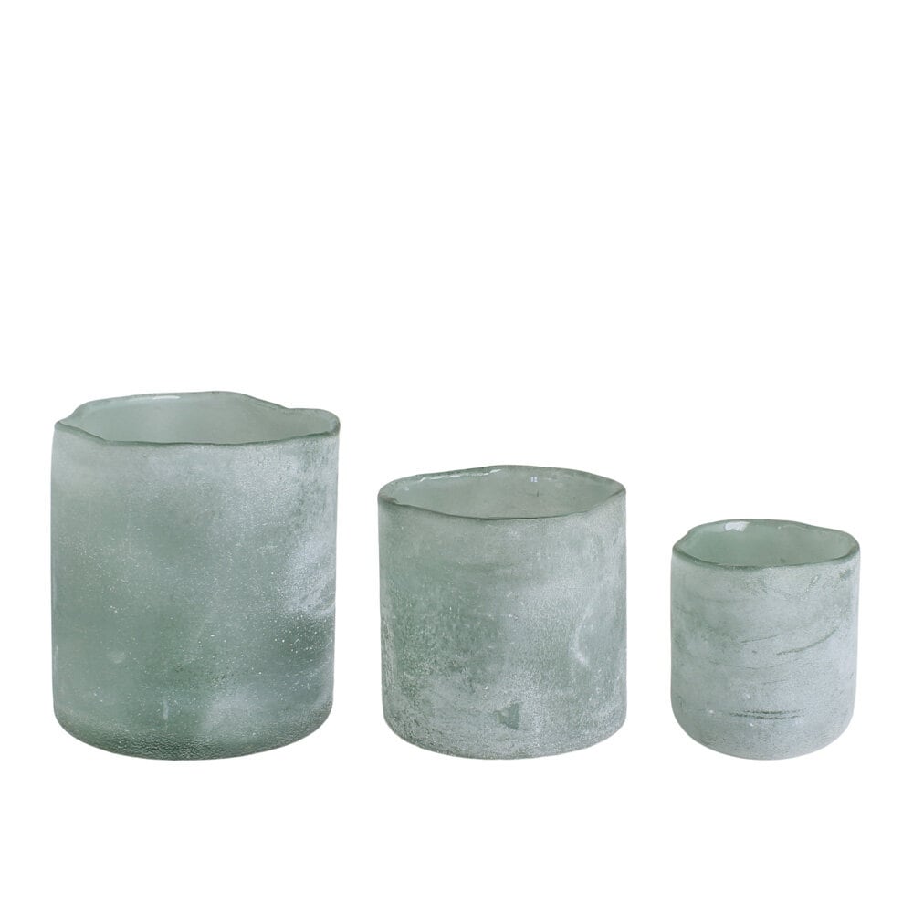 Tea Light Holder Ebba Green Medium