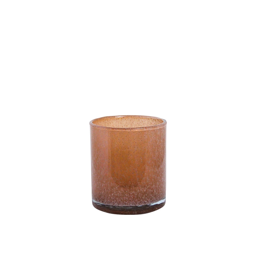 Tea Light Holder Elvira Light Brown