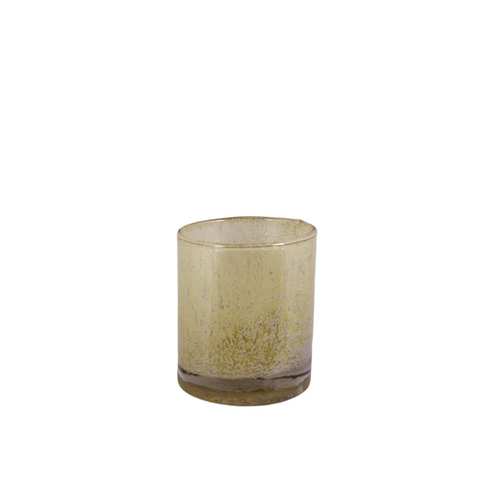 Tea Light Holder Elvira Yellow