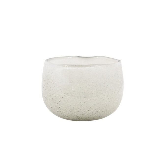 Tea Light Holder Ellen White Small