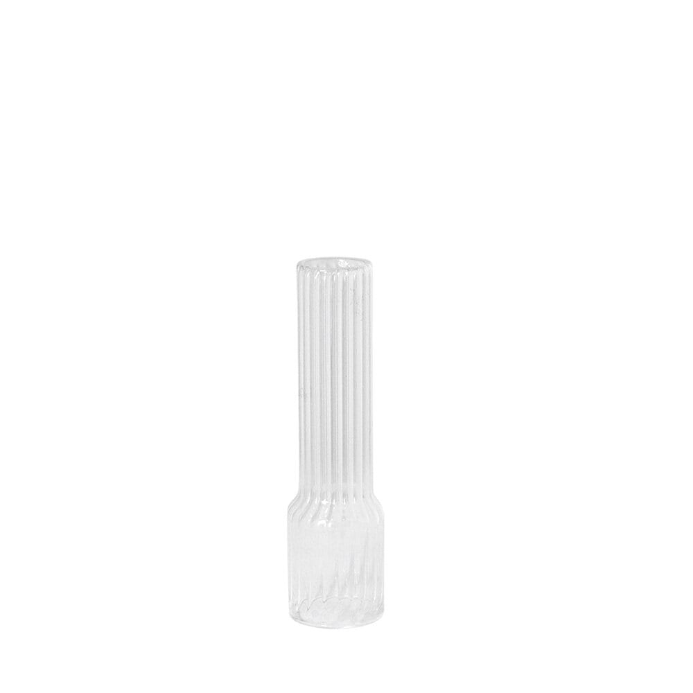 Burner Glass for Kerosene Lamp Ribbed Low