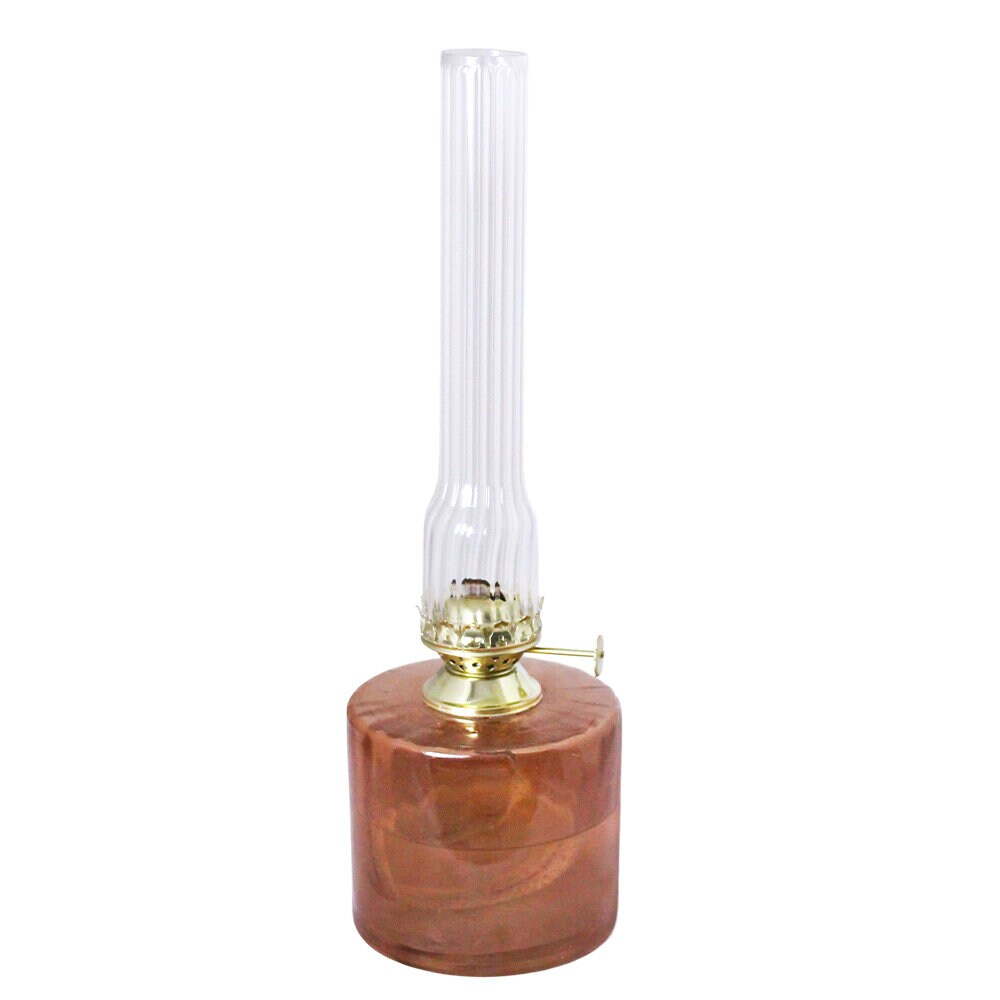 Kerosene Lamp Elvira Light Brown Large