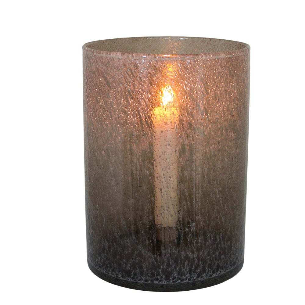 Candle Holder Elvira Wide Brown