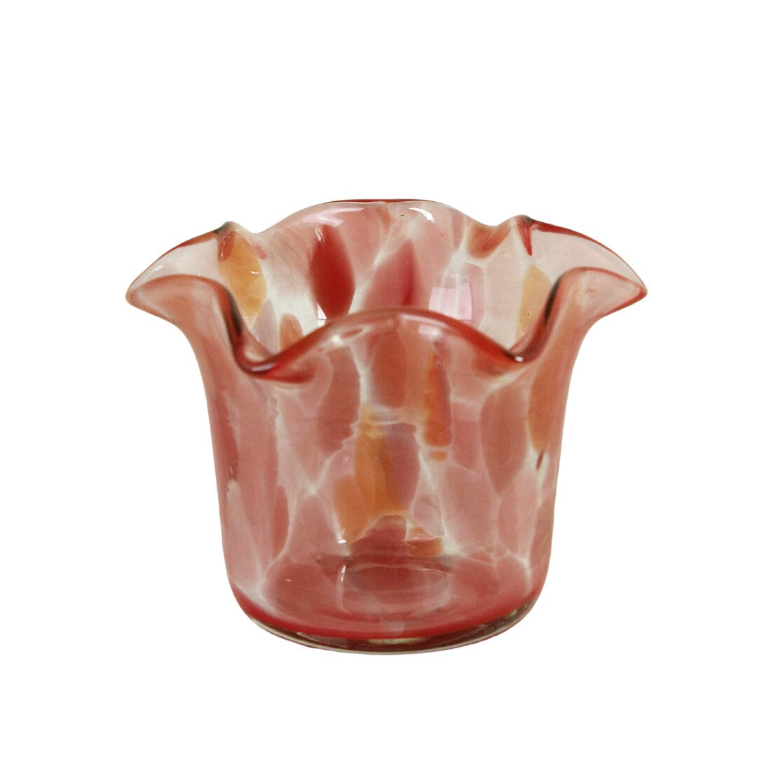 Tea Light Holder Milla Dot Red Large