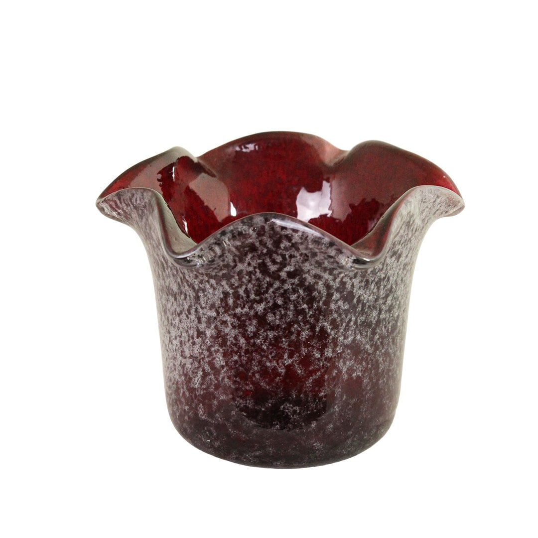 Tea Light Holder Milla Red Large