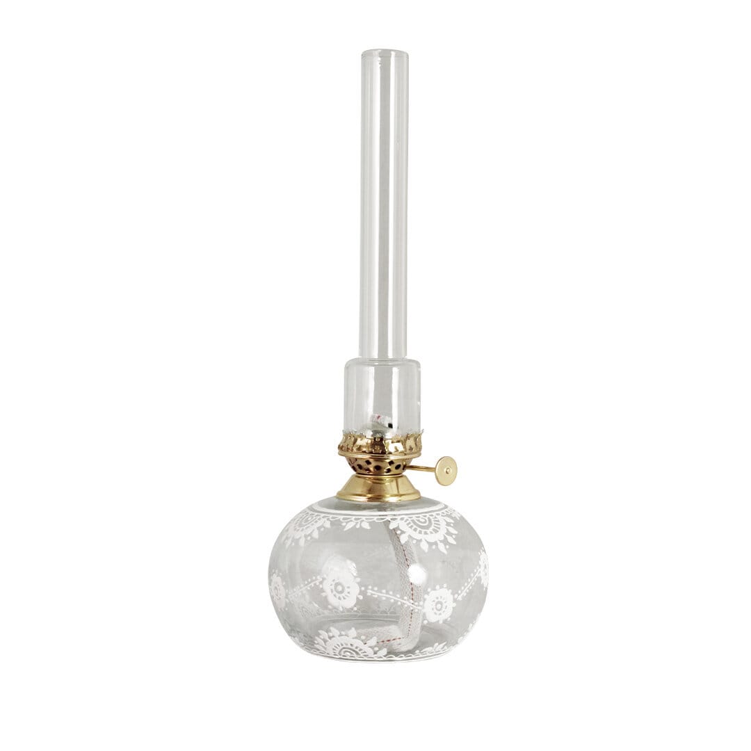 Fotogenlampa Marja Oval Vit