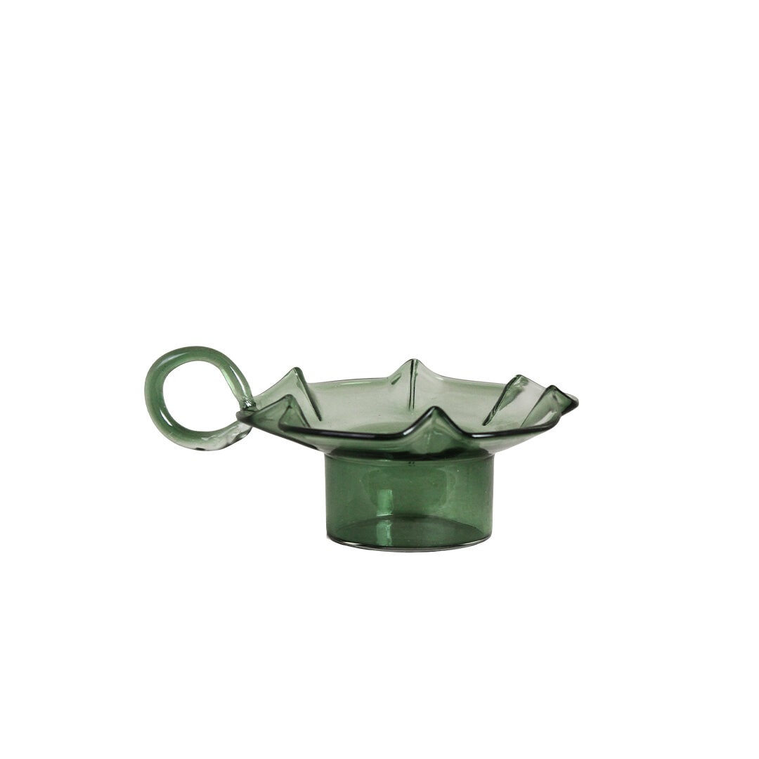 Tea Light Holder Mona Green