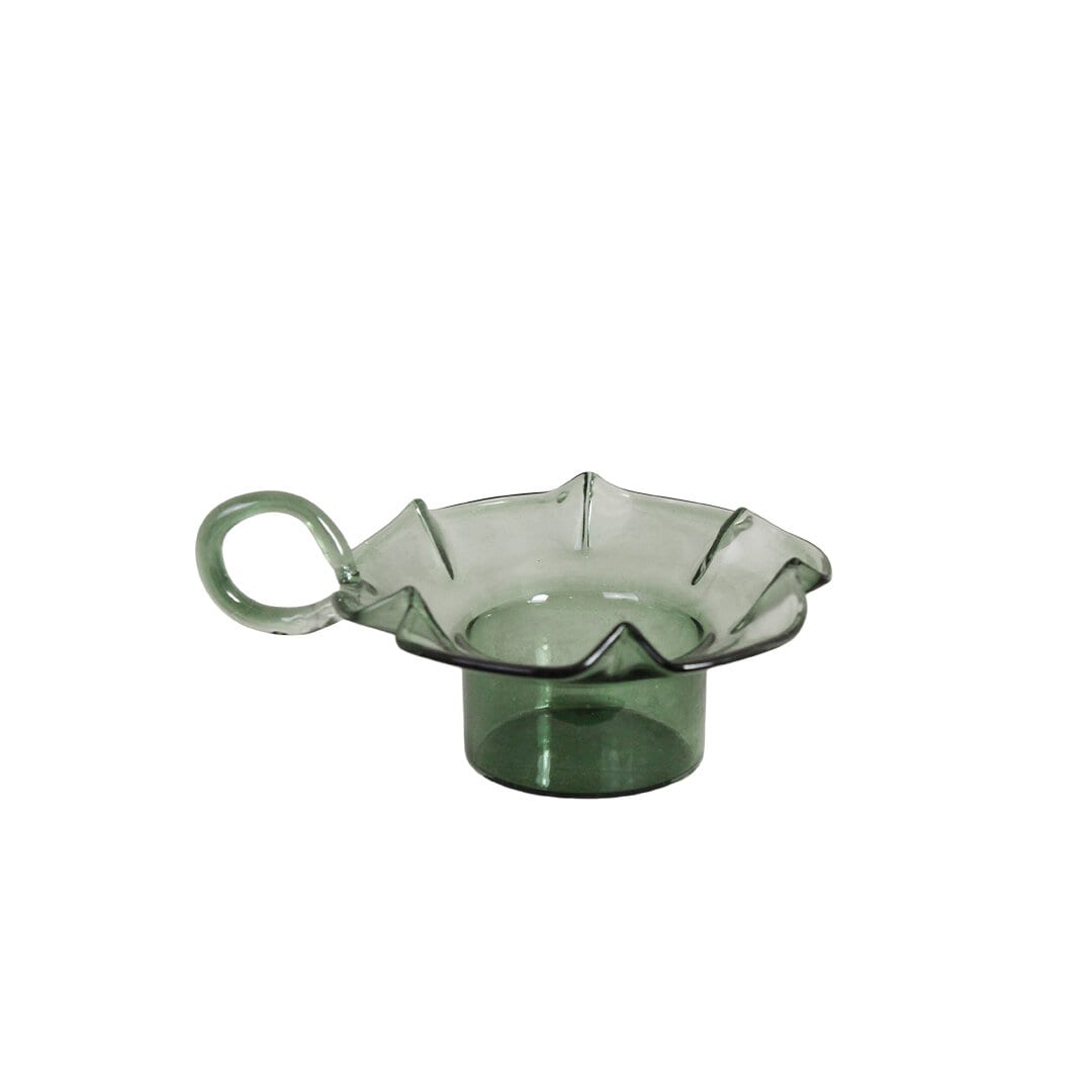 Tea Light Holder Mona Green