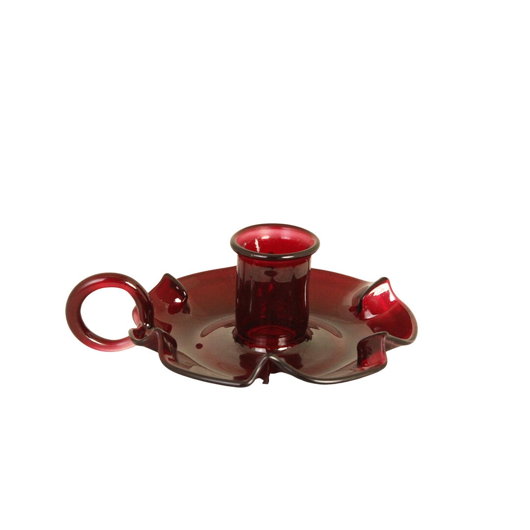 Candle Holder Mona Red