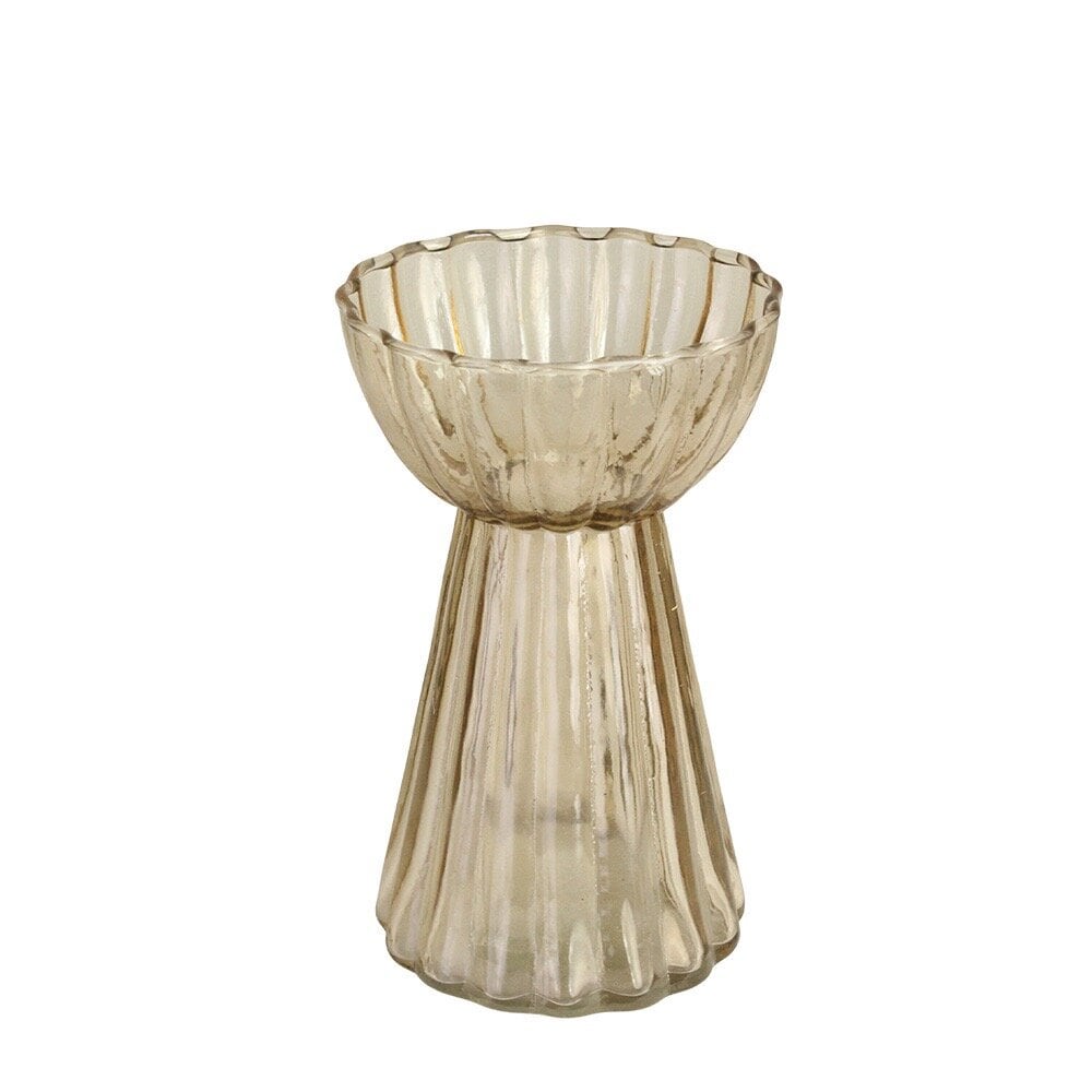 Hyacinth Vase Olga - Champagne