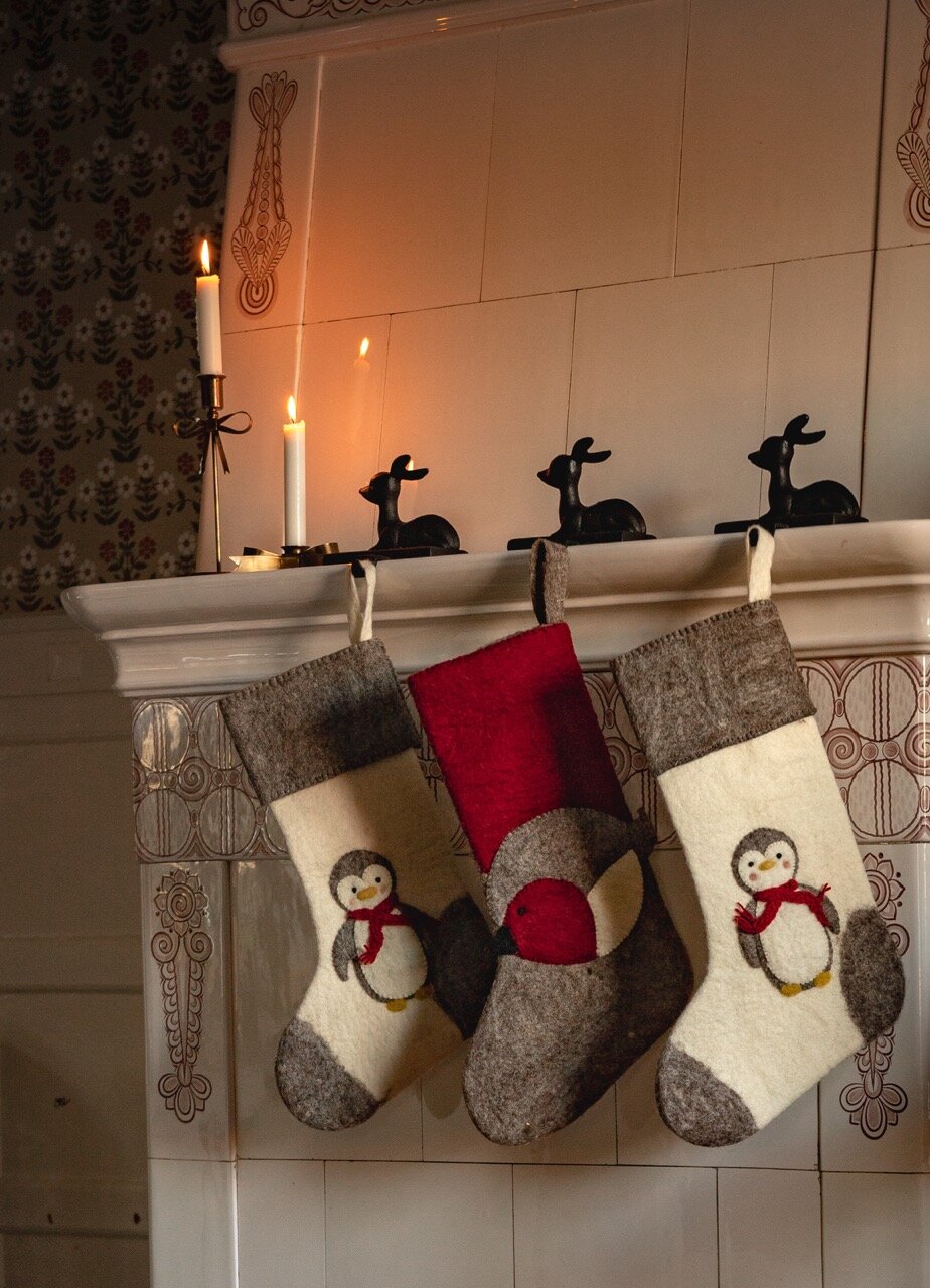 Hook for Christmas Stocking Reindeer Cast Iron