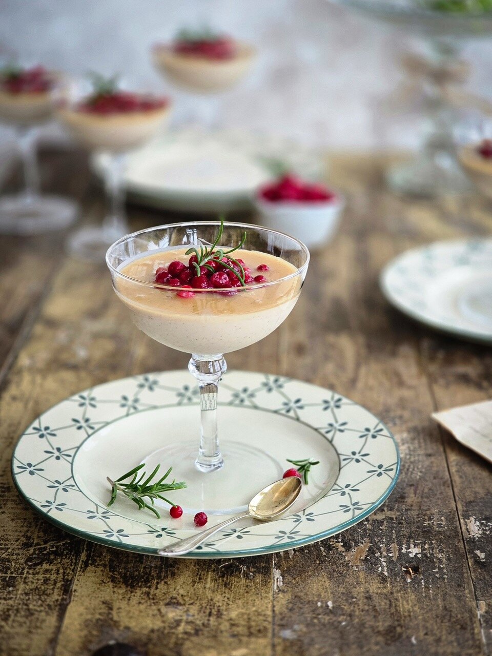 Tallrik Marion Klöver Grön