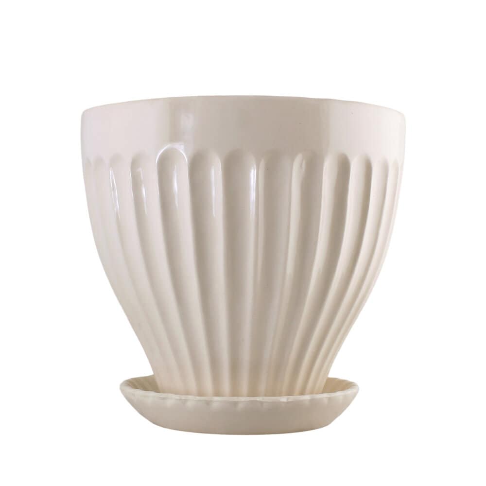 Pot Anna 30 cm Cream White