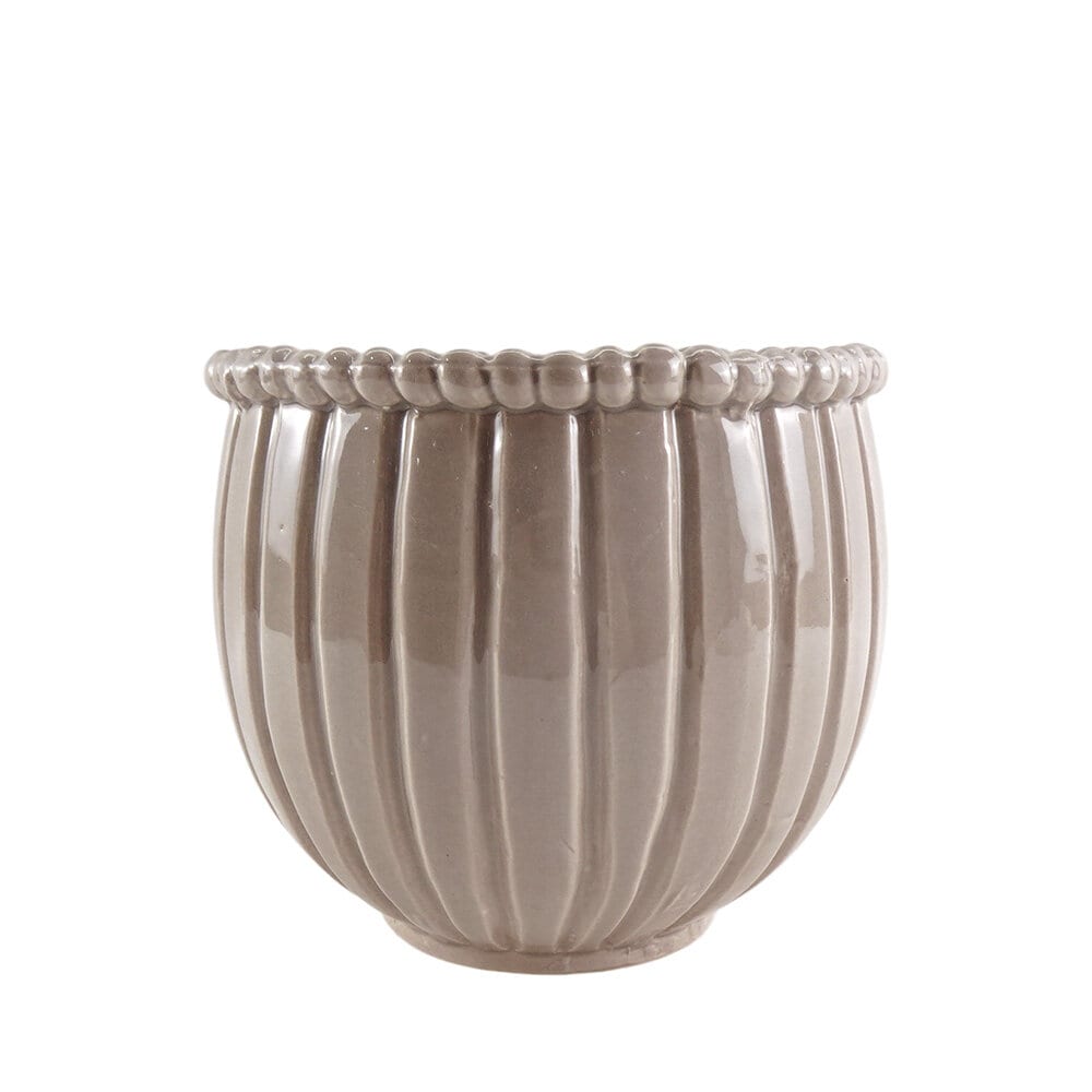 Pot Vera 25 cm Beige