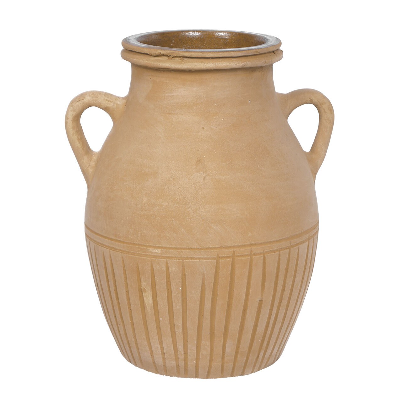 Cruse w. 2 Handles Earthenware Terracotta