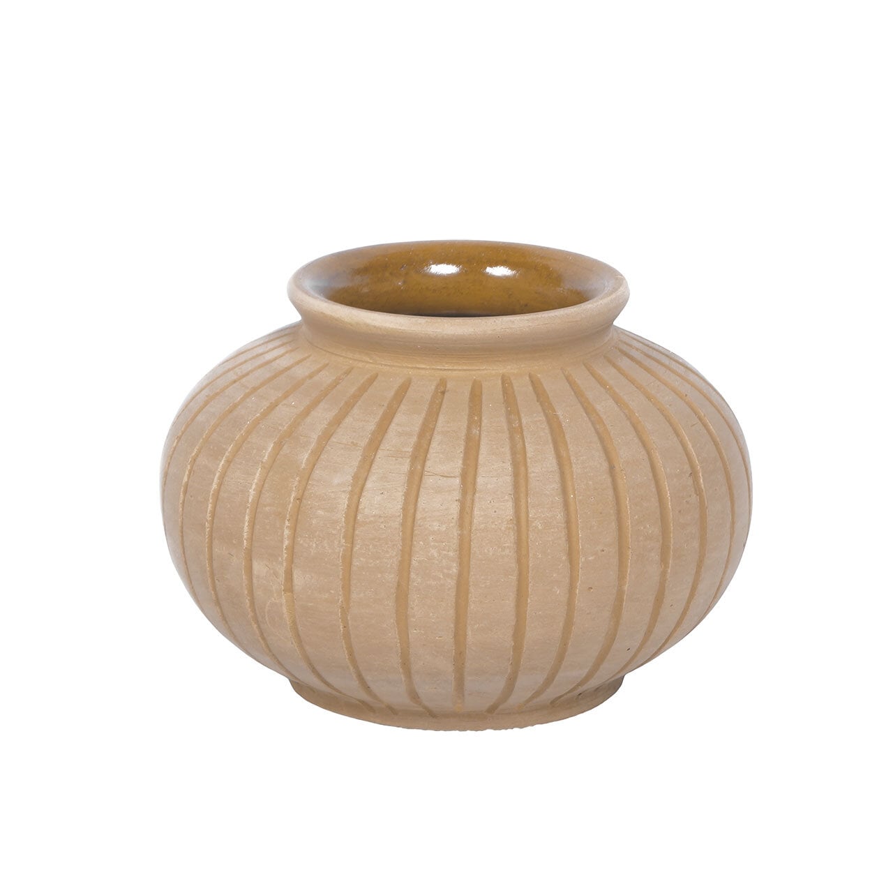 Vase Filipe Earthenware Terracotta Small
