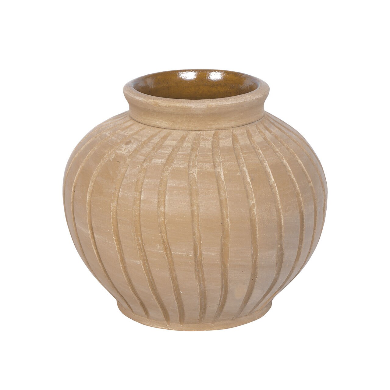 Vase Filipe Earthenware Terracotta Large