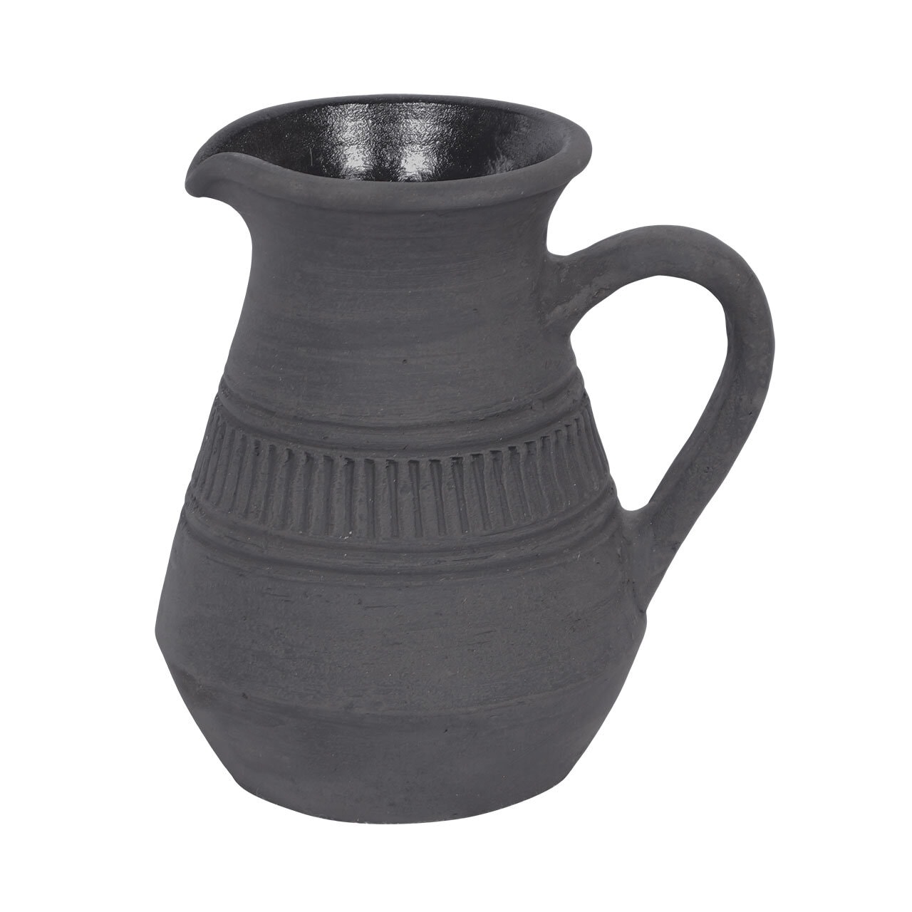 Jug Juan Earthenware Black