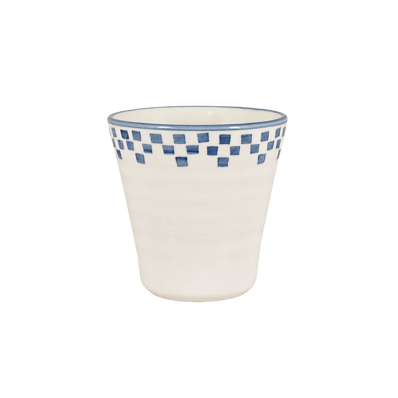 Latte Mug Marion Square Blue