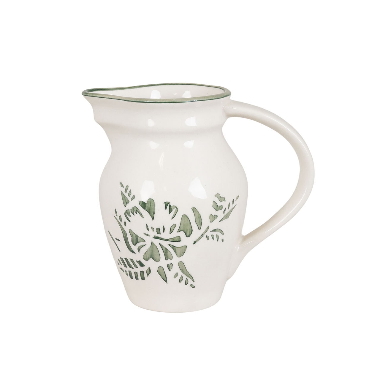 Small Jug Marion Flower Green