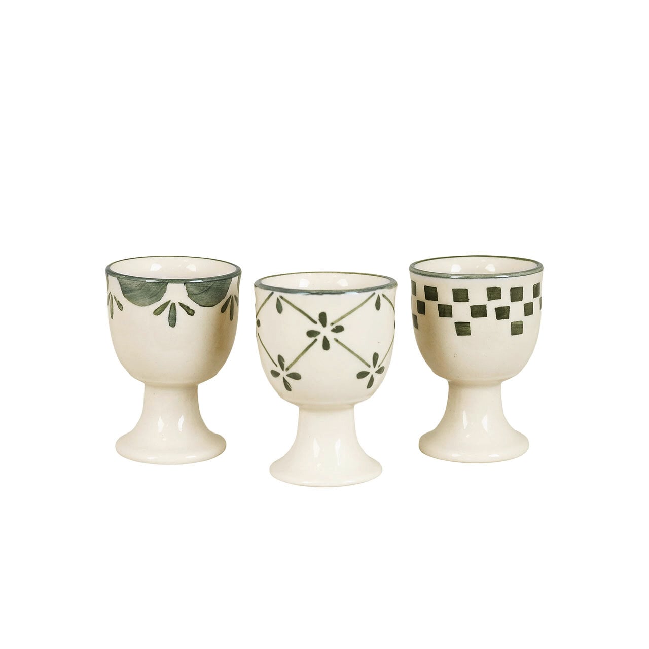 Egg Cup Marion Clover Green