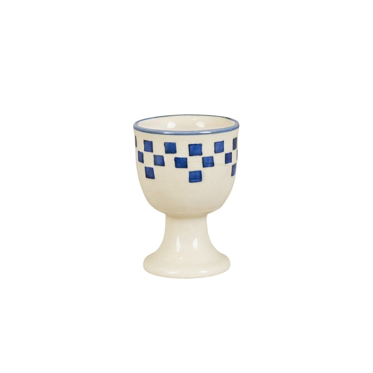 Egg Cup Marion Square Blue