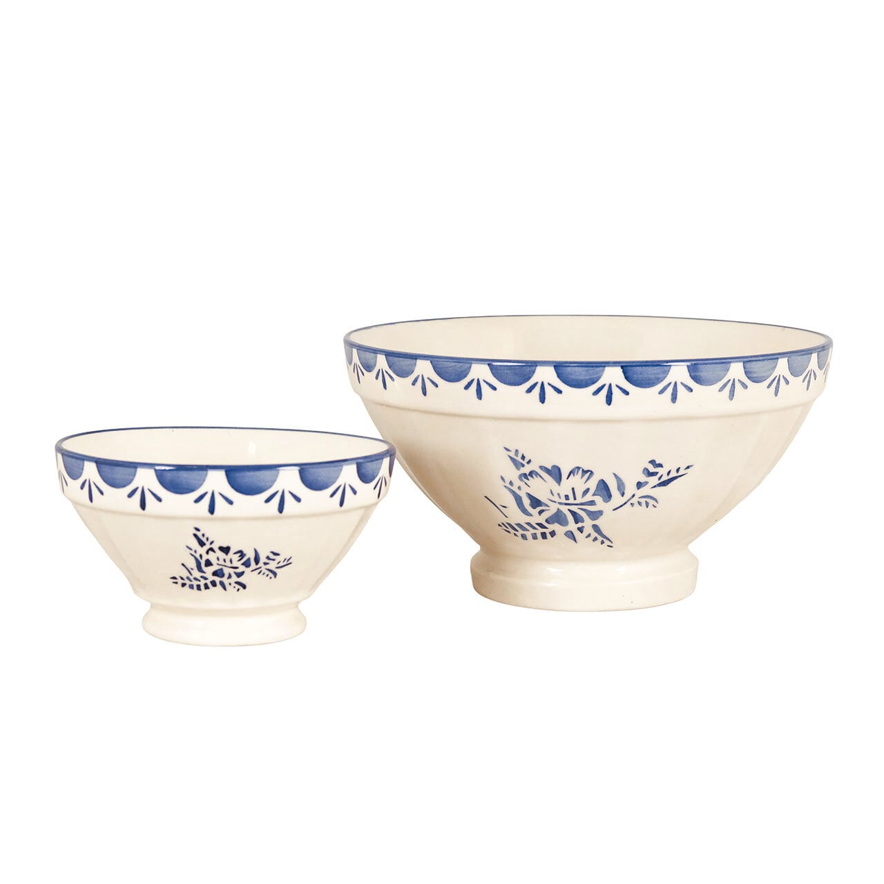 Bowl Marion Flower Blue Medium