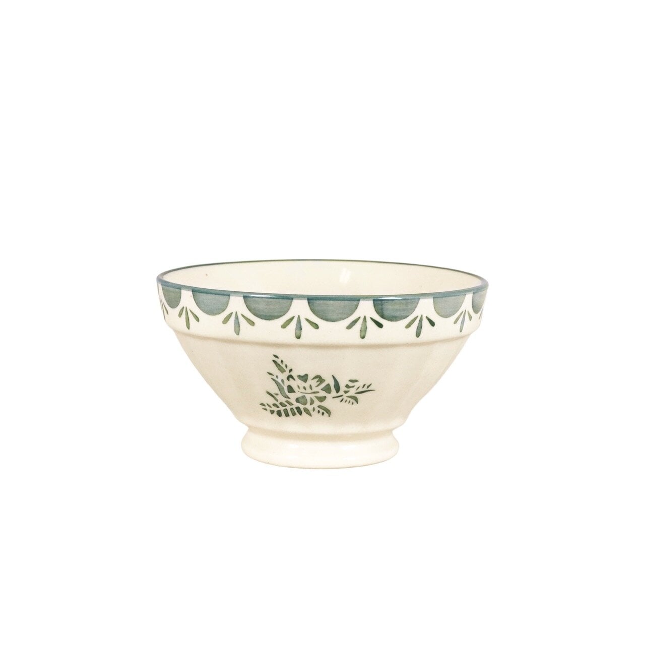 Bowl Marion Flower Green Medium