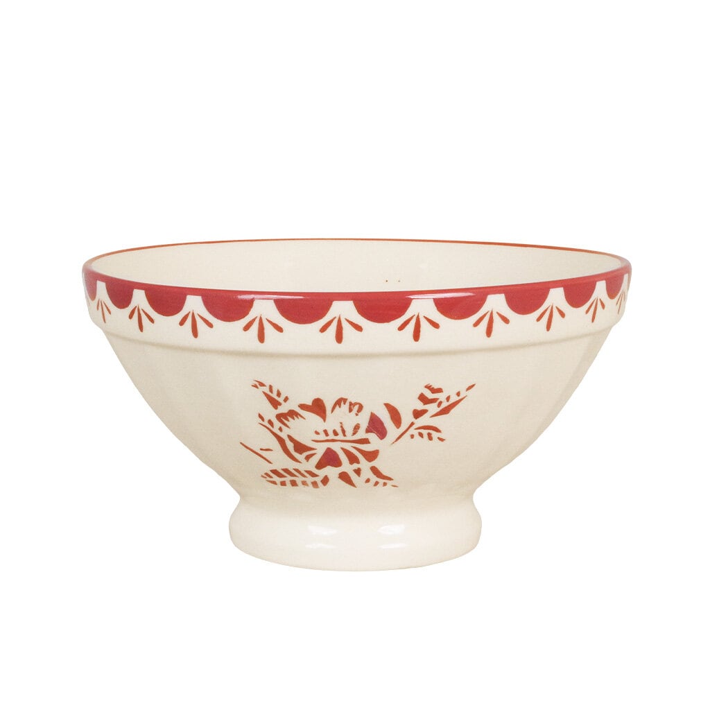 Bowl Marion Flower Red Large