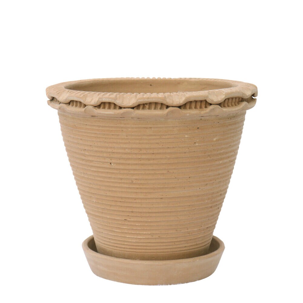 Pot Alvaro Earthenware Terracotta Small