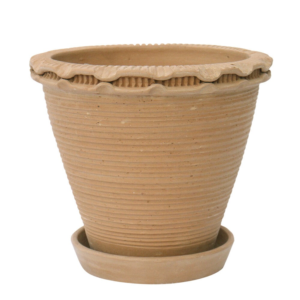 Pot Alvaro Earthenware Terracotta Large