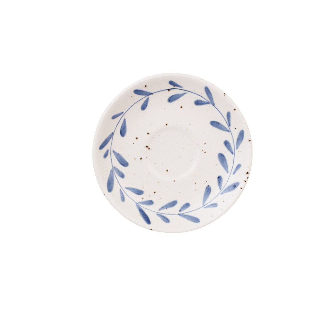 Cup w. Saucer Viola Leaf Blue