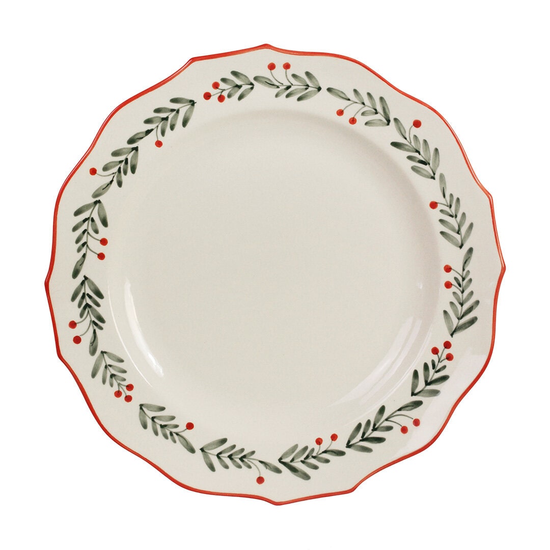 Plate Esther Lingonberry