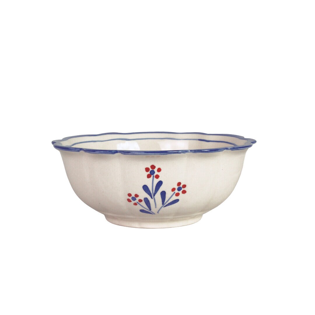 Bowl Esther Wildflower Blue Medium